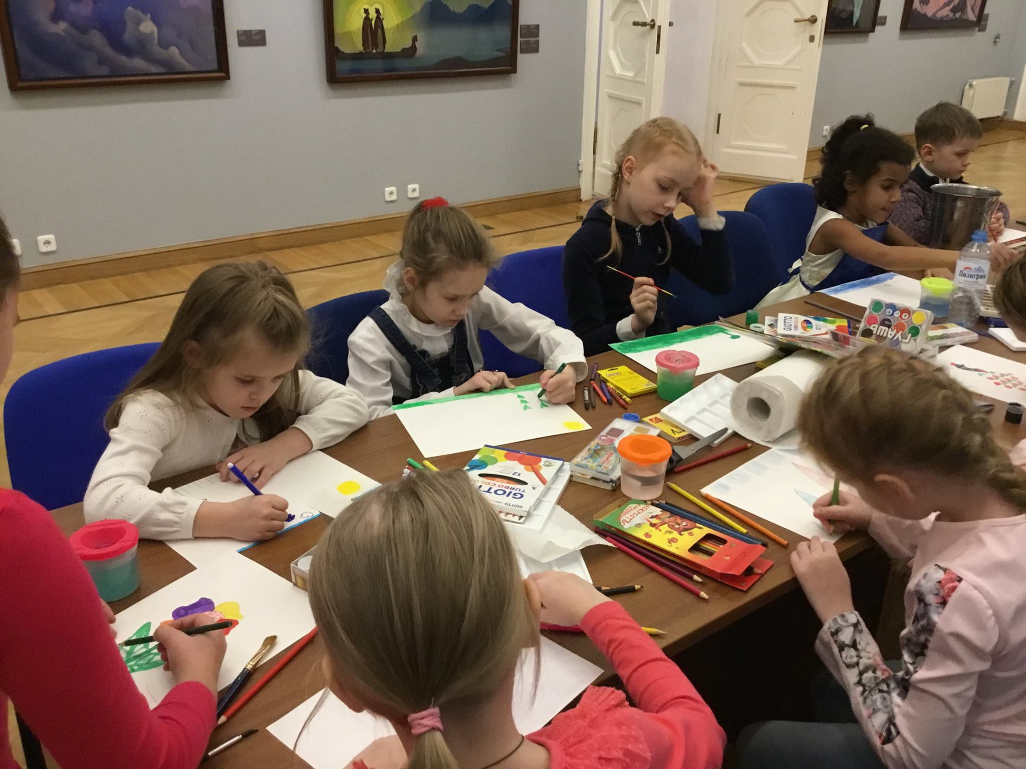 Конкурс детского рисунка в Музее Рерихов