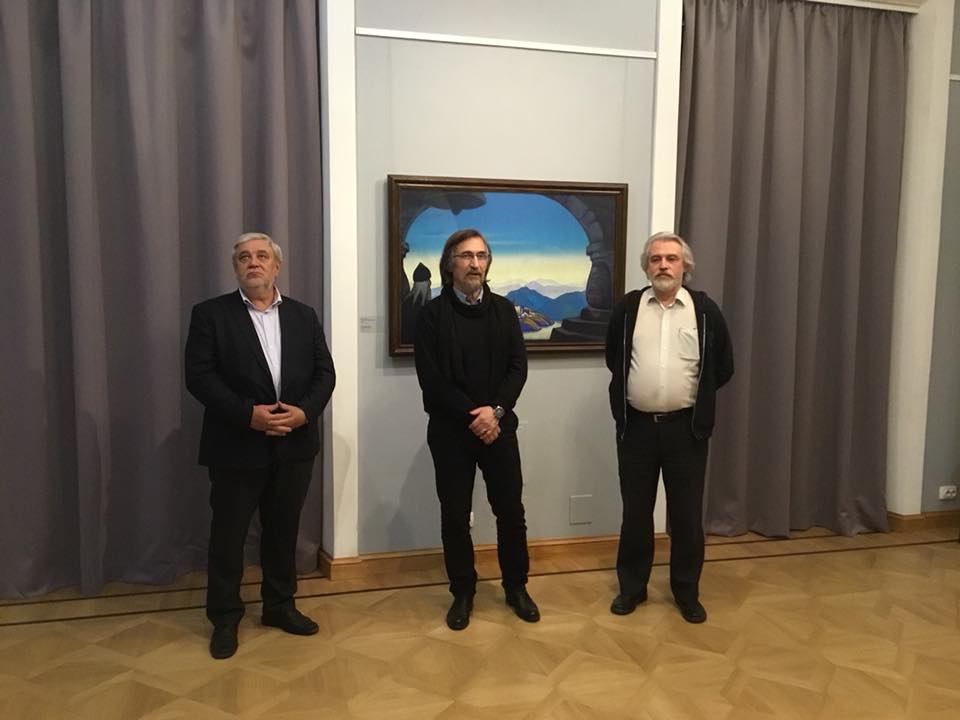 В Музее Рерихов открылась выставка "Николай Рерих. Святыни и твердыни".